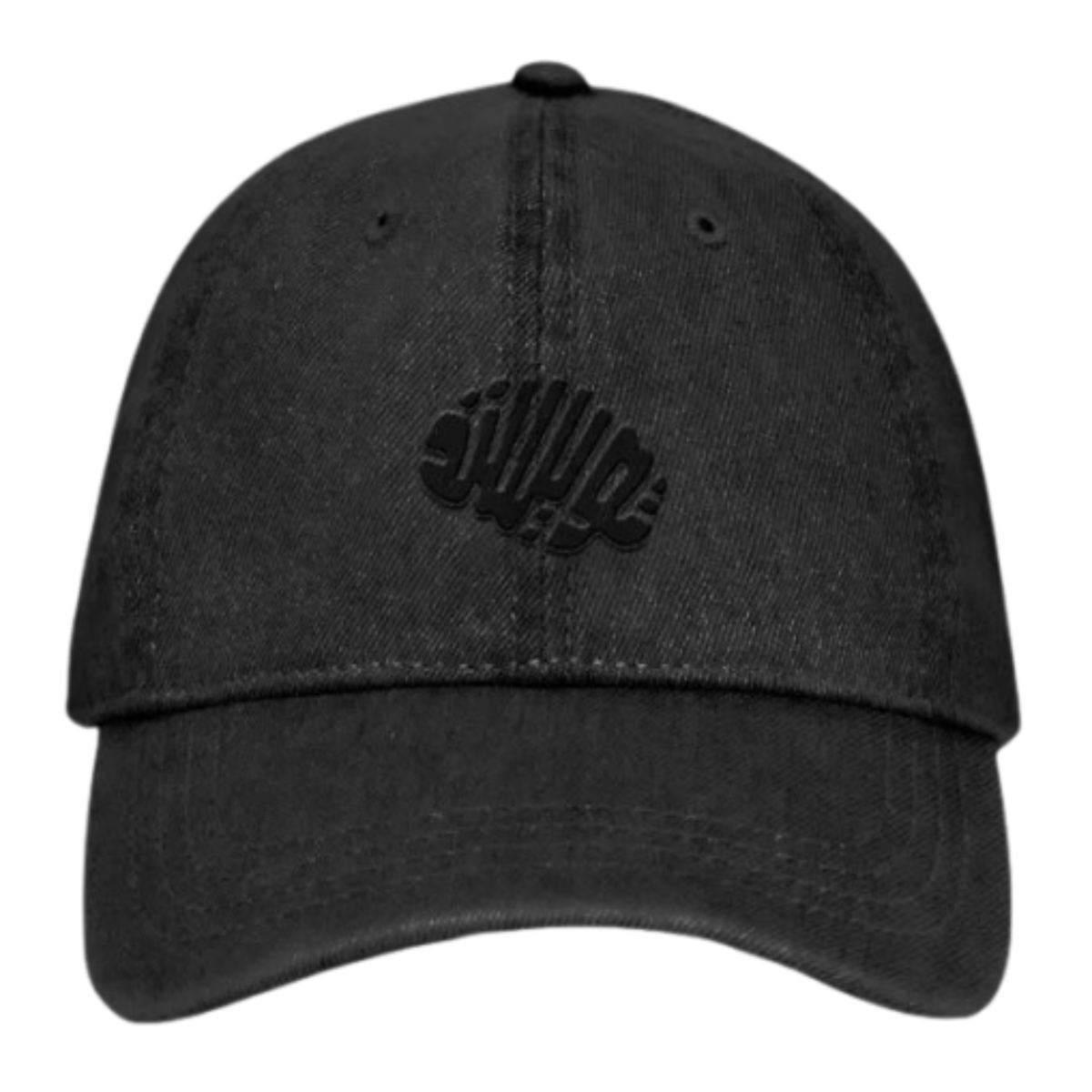 Black Denim Cap