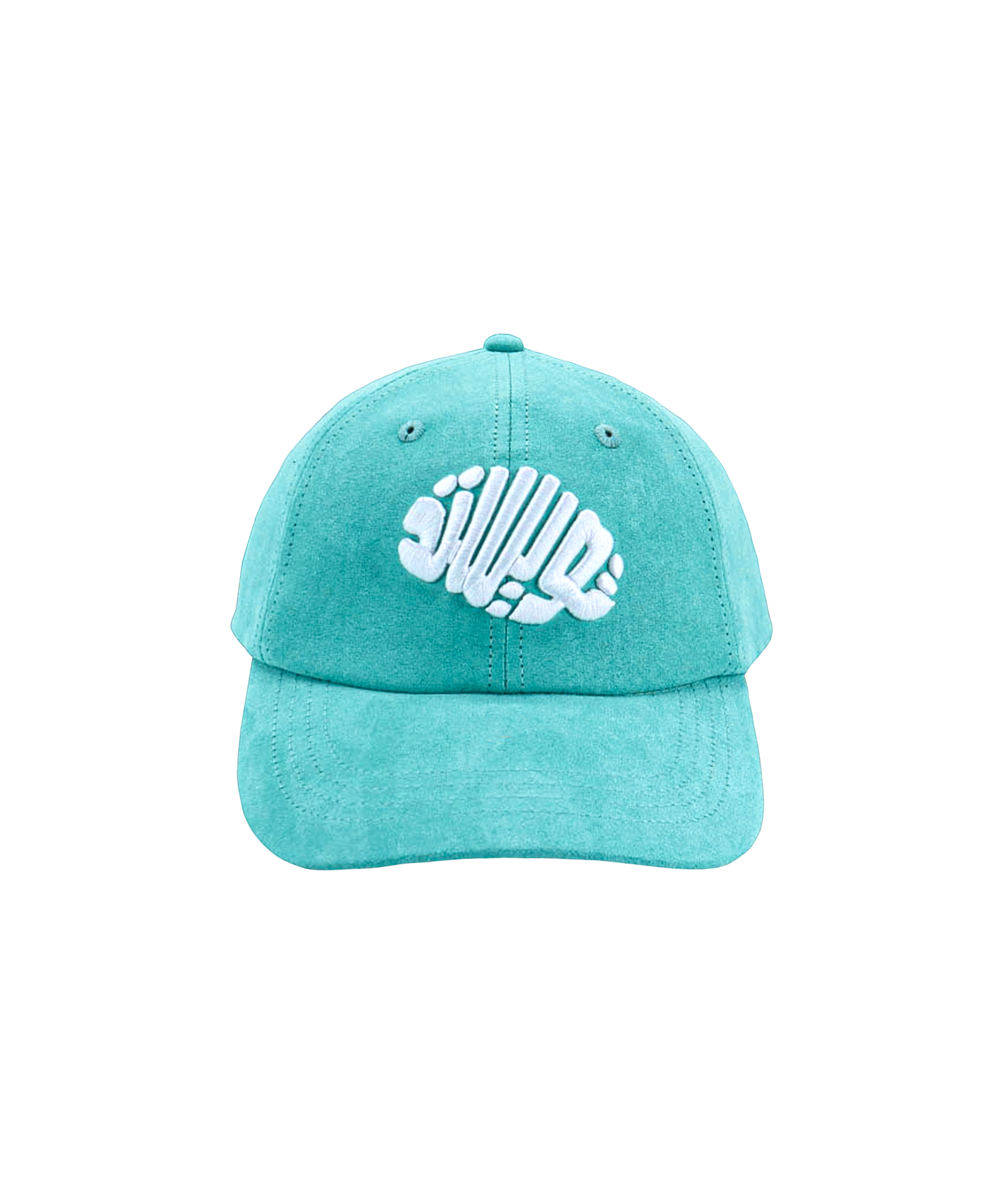 Suede Cyan Cap